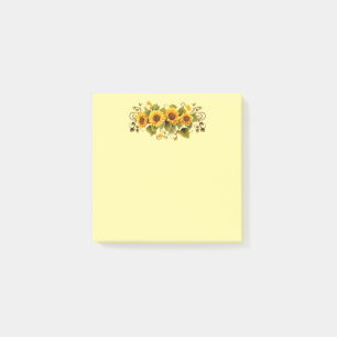 Post-it® Fleurs de soleil post-it-notes