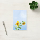 Post-it® Fleurs de soleil sous le ciel bleu (Bureau)