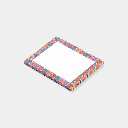 Post-it® Fleurs de sourire (Incliné)