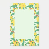 Post-it® Fleurs d'eucalyptus jaune (Devant)