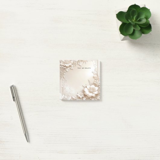 Post-it® Fleurs d'Ivoire Post it Notes (Bureau)