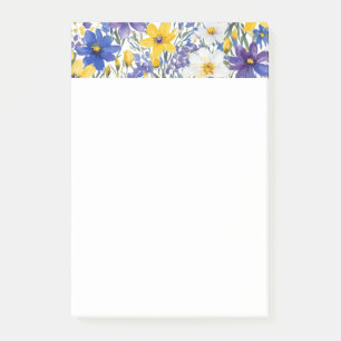 Post-it® Fleurs élégantes de jardin printanier Floral joli
