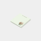 Post-it® Fleurs en pot Cozy Shabby Mignon (Incliné)