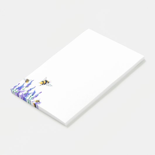 Post-it® Fleurs et abeilles Publier des notes (Incliné)
