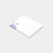 Post-it® Fleurs et abeilles Sticky Notes Printemps (Incliné)