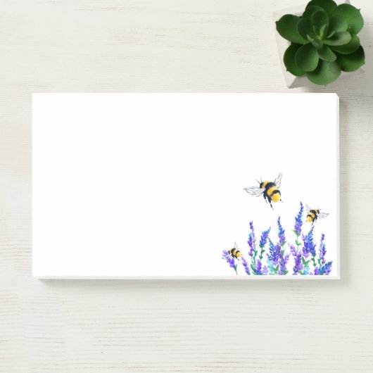 Post-it® Fleurs et abeilles Sticky Notes Spring Joy (Bureau)