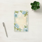 Post-it® Fleurs et bijoux bleus (Bureau)