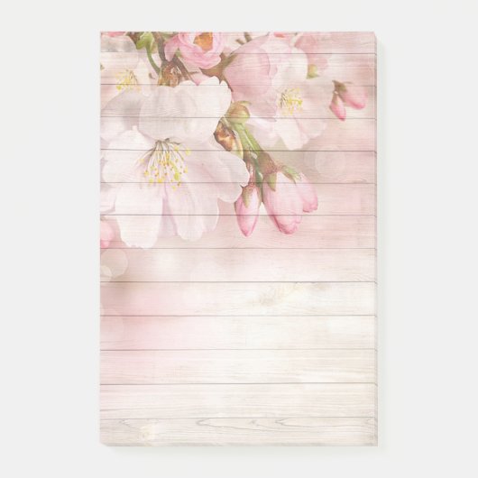 Post-it® Fleurs et grains de bois (Devant)