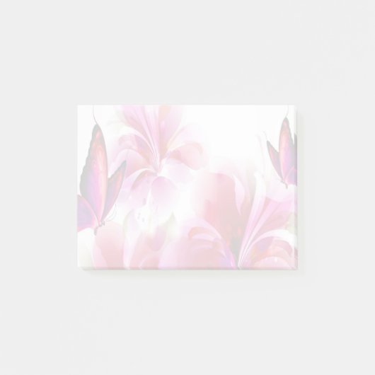 Post-it® Fleurs et papillons (Devant)
