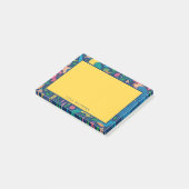 Post-it® Fleurs et perroquets colorés (Incliné)