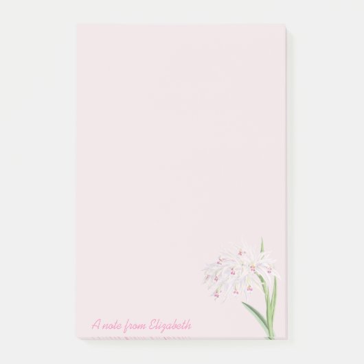 Post-it® Fleurs Filles tendance - Personnalisées (Devant)