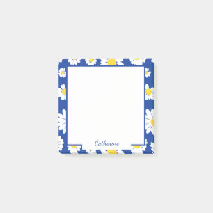 Post-it® Fleurs florales de marguerite jaune mignon Personn