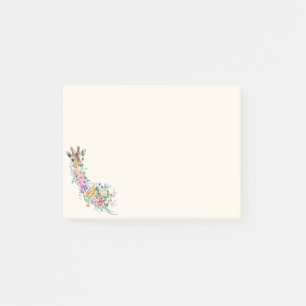 Post-it® Fleurs Giraffe Post it Notes