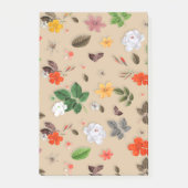 Post-it® Fleurs jaunes et roses blanches 17 (Devant)