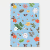 Post-it® Fleurs jaunes et roses blanches 18 (Devant)