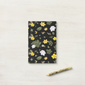 Post-it® Fleurs jaunes et roses blanches 2 (Sur un bureau)