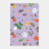 Post-it® Fleurs jaunes et roses blanches 21 (Devant)