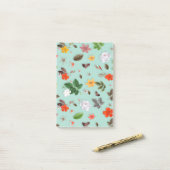 Post-it® Fleurs jaunes et roses blanches 22 (Sur un bureau)