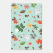 Post-it® Fleurs jaunes et roses blanches 22 (Devant)