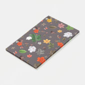 Post-it® Fleurs jaunes et roses blanches 26 (Incliné)