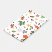 Post-it® Fleurs jaunes et roses blanches 7 (Incliné)