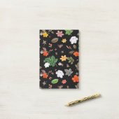 Post-it® Fleurs jaunes et roses blanches 8 (Sur un bureau)