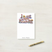 Post-it® *~* Fleurs JE REÇOIS MAINTENANT LE Manifeste AP85 (Sur un bureau)