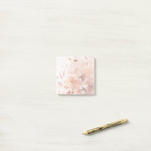 Post-it® Fleurs légères de cannelle (Sur un bureau)