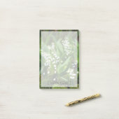 Post-it® Fleurs | Lily de la vallée Suède (Sur un bureau)