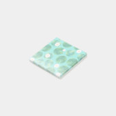 Post-it® Fleurs Lys d'Eau Blanche & Motif Lily Pad (Incliné)
