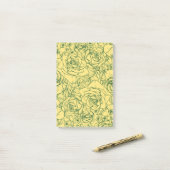 Post-it® Fleurs Motif 15 (Sur un bureau)