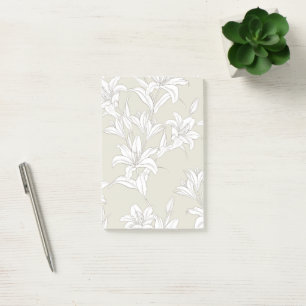 Post-it® Fleurs Motif 9