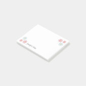 Post-it® Fleurs Pastel (Incliné)