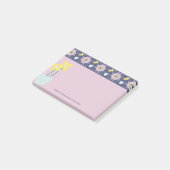 Post-it® Fleurs pastel kawaai (Incliné)