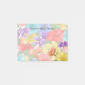 Post-it® Fleurs Personnalisées (Devant)