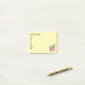 Post-it® Fleurs Printanières (Sur un bureau)