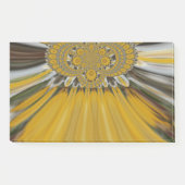 Post-it® Fleurs rayonnantes : Tournesol doré : Design écoch (Devant)