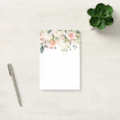 Post-it® fleurs, rose rose, fleurs de printemps (Bureau)