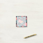 Post-it® Fleurs roses et coraux (Sur un bureau)