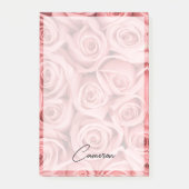 Post-it® Fleurs | Roses roses (Devant)