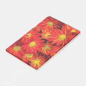 Post-it® Fleurs rouges et jaunes 1 (Incliné)