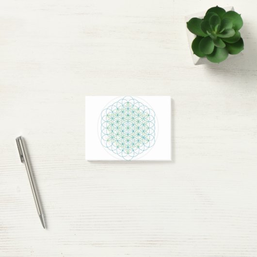 Post-it® Fleurs sacrées (Bureau)