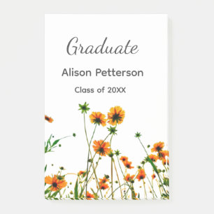 Post-it® Fleurs sauvages jaune orange graduatie rustique mo