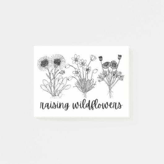 Post-it® fleurs sauvages / printemps / printemps (Devant)