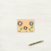 Post-it® Fleurs Scandi (Sur un bureau)