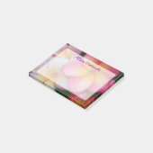 Post-it® Fleurs tropicales de plage de Plumeria de (Incliné)