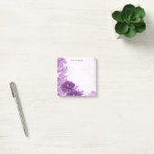 Post-it® Fleurs violettes fleurissent Publier des notes (Bureau)