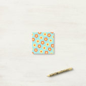Post-it® Fleurs Whimsical Retro Designs pour le printemps e (Sur un bureau)