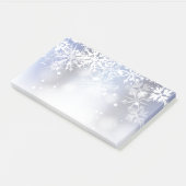 Post-it® Flocons de neige de Courrier--Note-Vacances (Incliné)