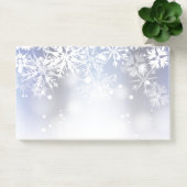 Post-it® Flocons de neige de Courrier--Note-Vacances (Bureau)